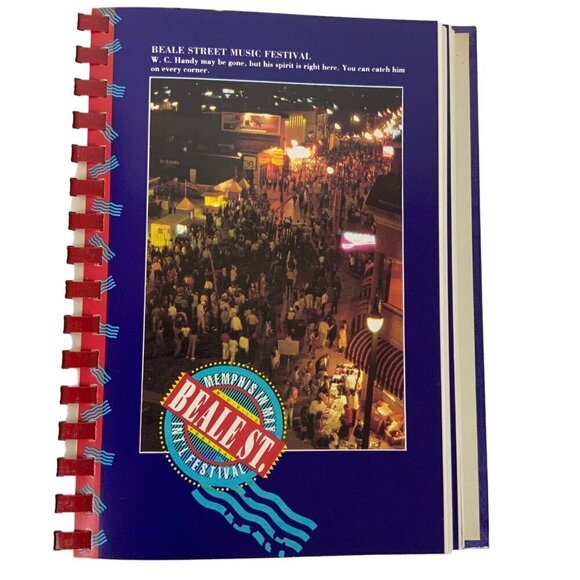 Memphis in May International Festival Cookbook Hardcover Spiral 1989 Tennessee - Picture 8 of 14